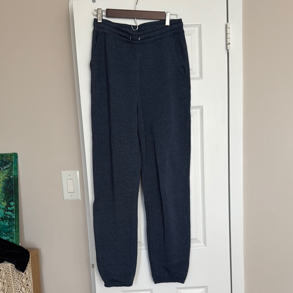 Old Navy Boys XXL Dark Blue Elastic Cuff Sweatpants Relaxed Fit